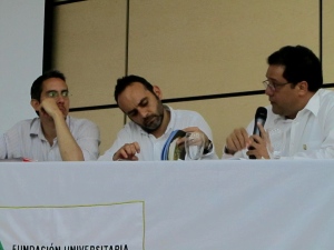 De izqda. a der: Mario Valencia, Leonardo González y Félix Valera